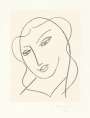Henri Matisse: Etude Pour La Vierge “Tête Voilée” - undefined
