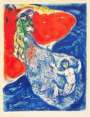 Marc Chagall: Plate 8 (Four Tales from The Arabian Nights) - Signed Print