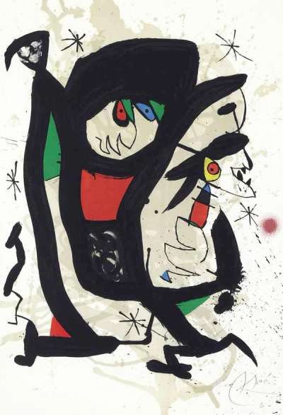 Young Artists - Signed Print by Joan Miró 1973 - MyArtBroker