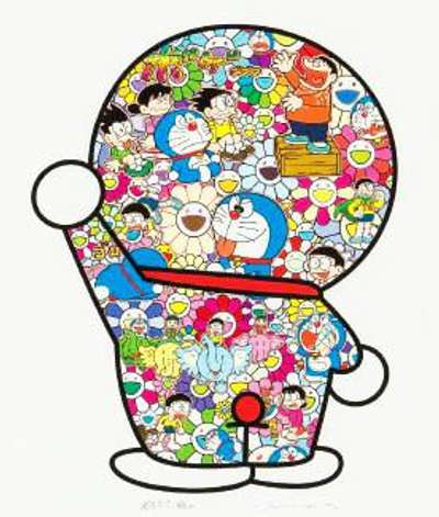 Takashi Murakami: Doraemon’s Daily Life - Signed Print