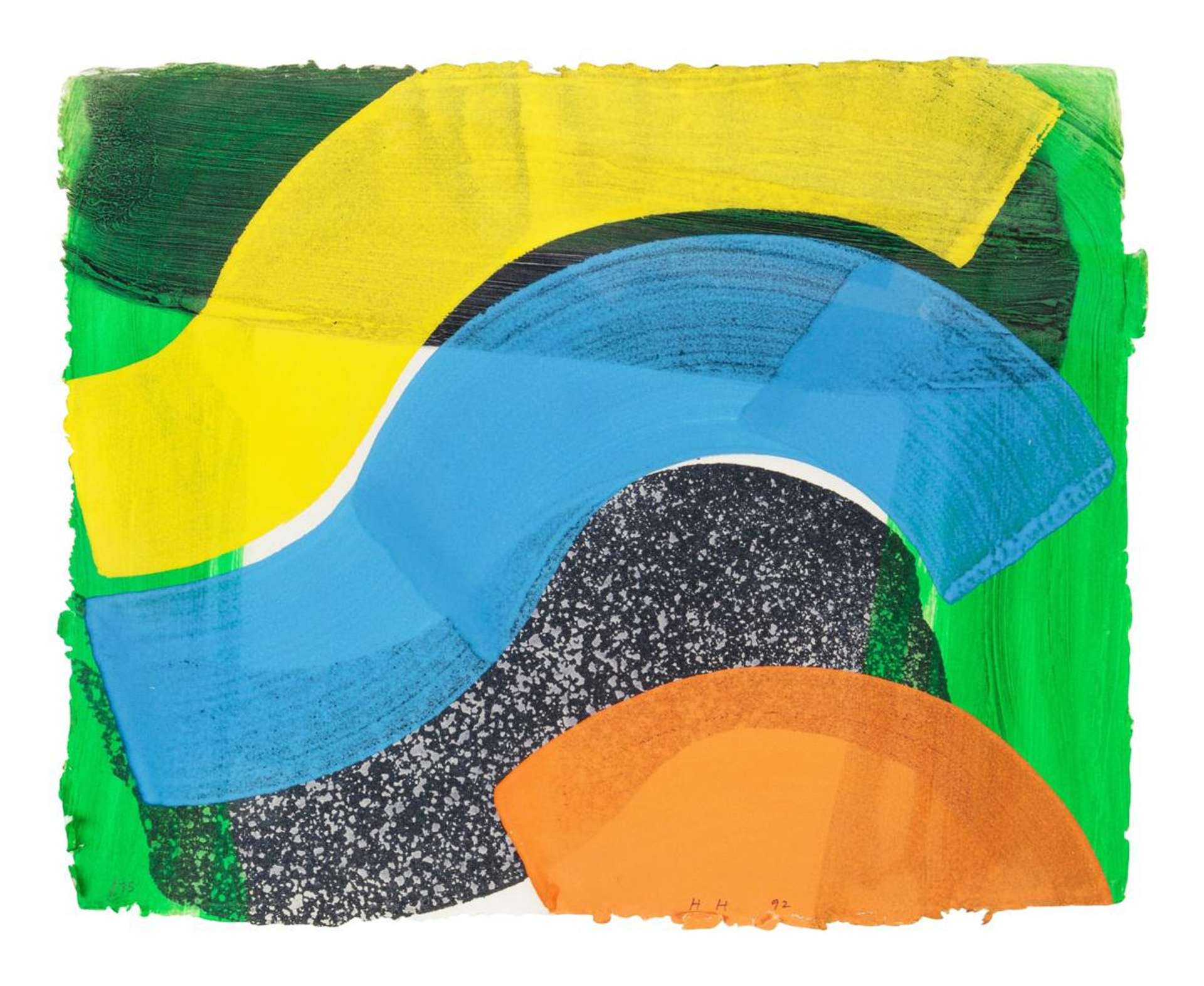 Put Out More Flags - Signed Print by Howard Hodgkin 1992 - MyArtBroker