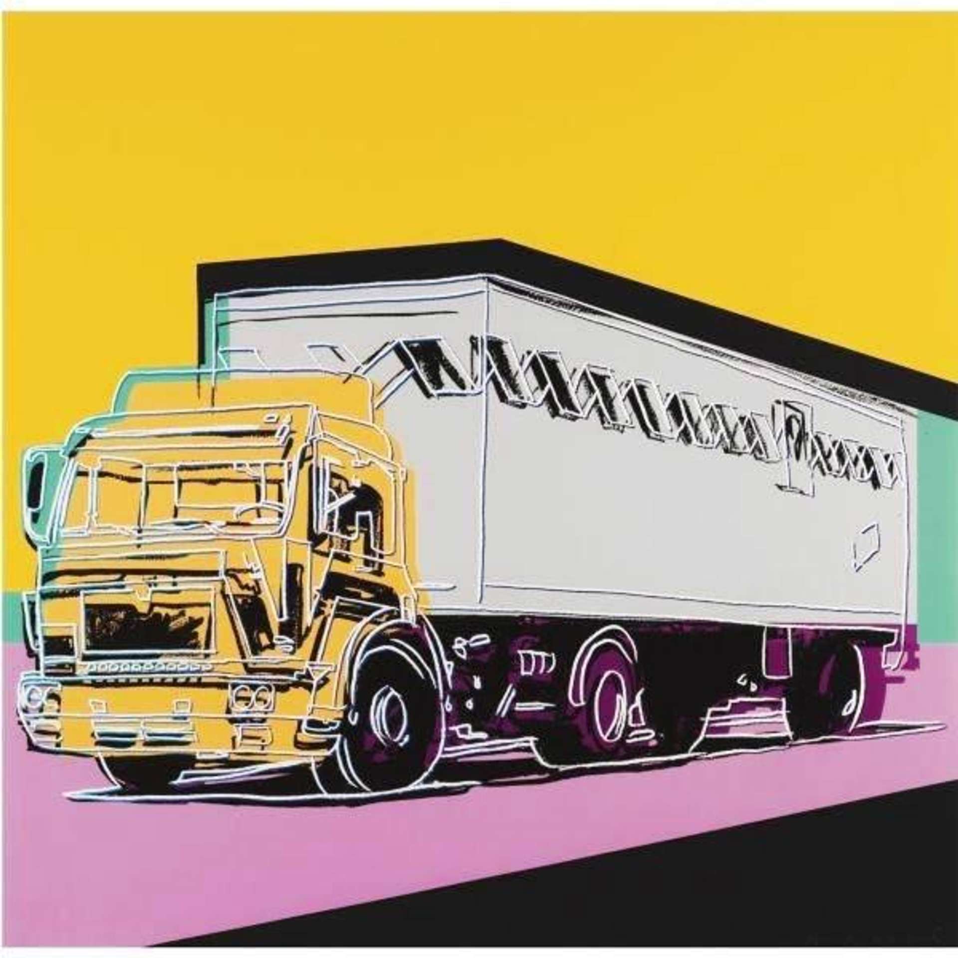 Truck (F. & S. II.367) - Signed Print by Andy Warhol 1985 - MyArtBroker