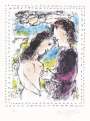 Marc Chagall: À L'Aube De L'Amour - Signed Print