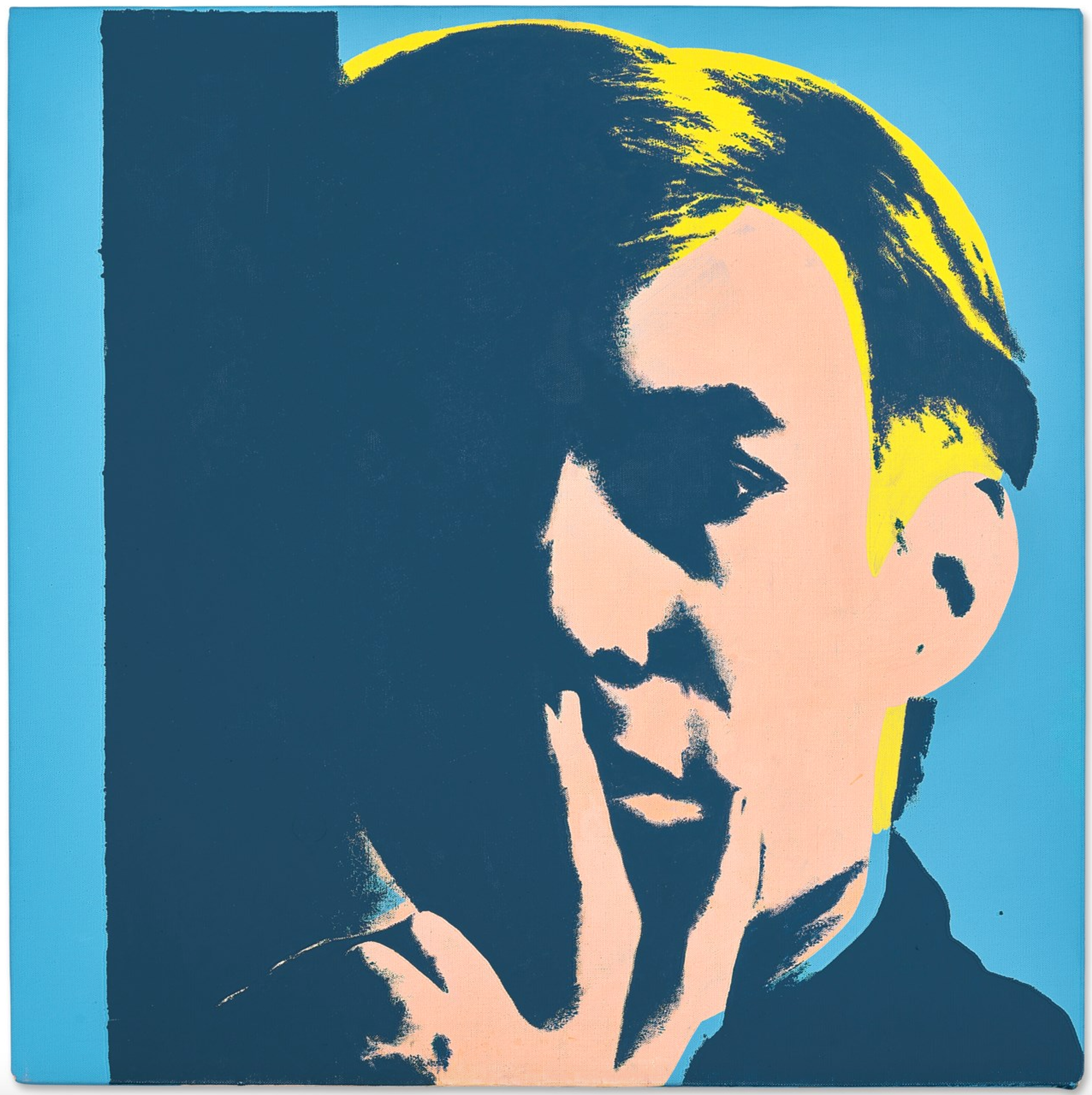 Self-Portrait a painting by Andy Warhol - Christie's 2023