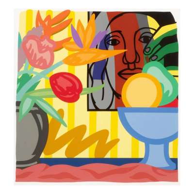Mixed Bouquet With Leger - Signed Print by Tom Wesselmann 1993 - MyArtBroker