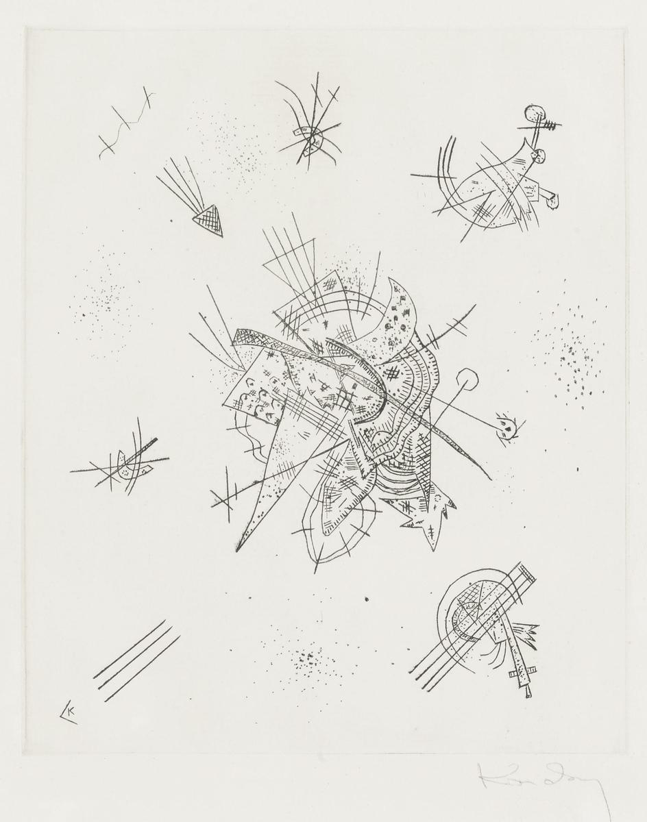 Wassily Kandinsky Kleine Welten II (Signed Print) 1922 | For