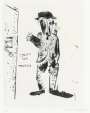 Marc Chagall: Der Talmudlehrer (Mein Leben) - Signed Print