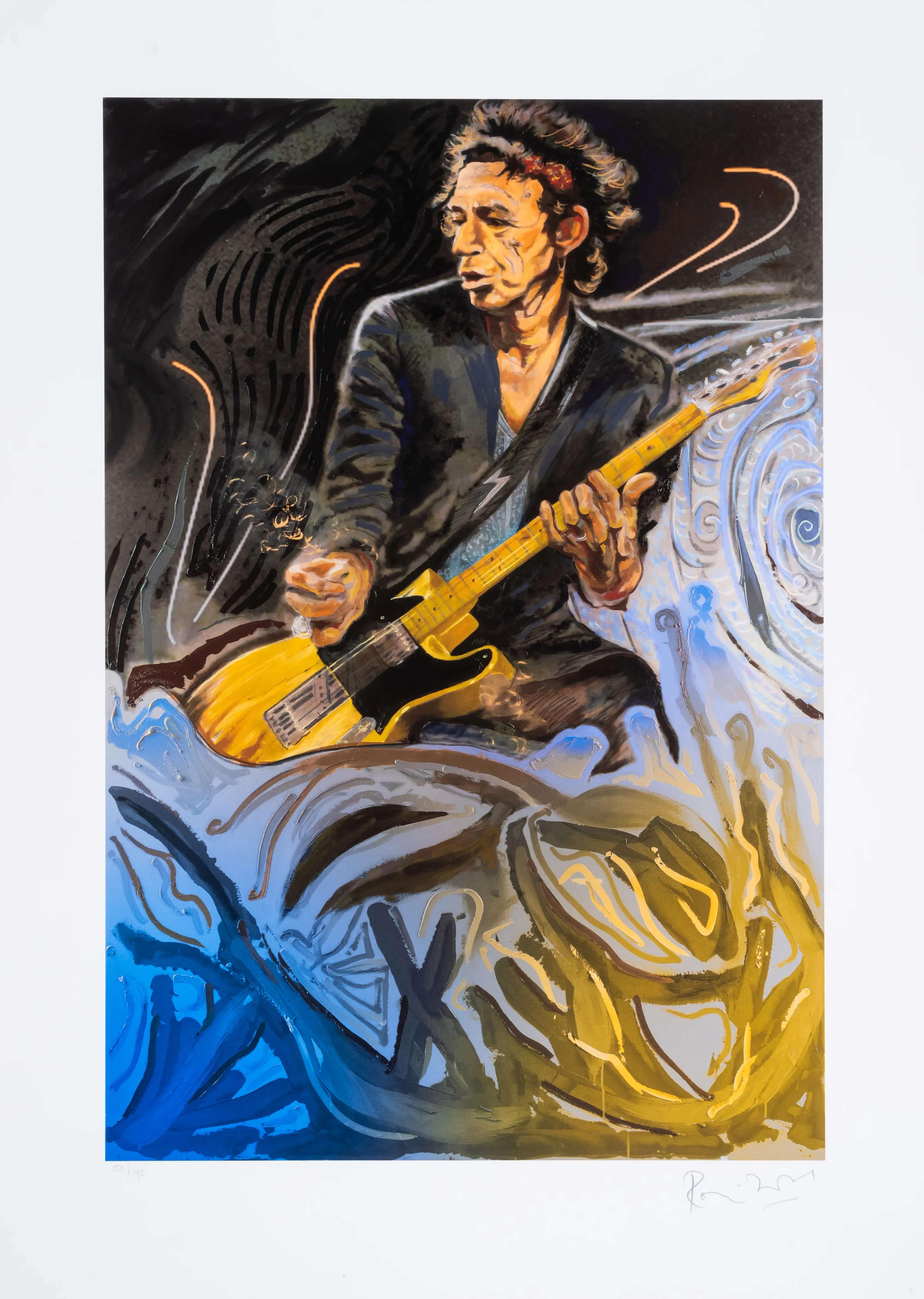 Charlie - Signed Print by Ronnie Wood 2012 - MyArtBroker