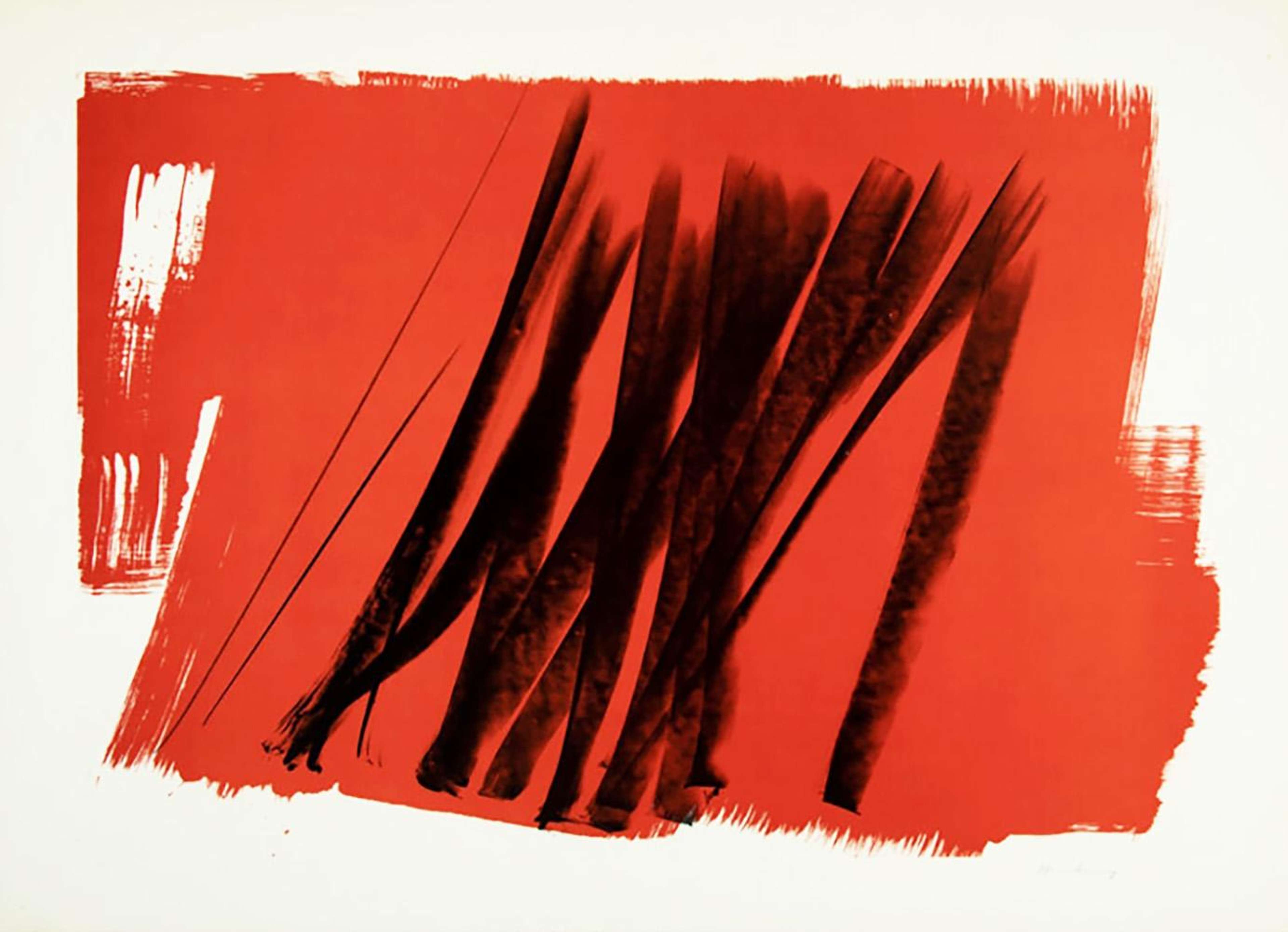 Farandole 8 - Signed Print by Hans Hartung 1971 - MyArtBroker