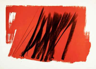 Farandole 8 - Signed Print by Hans Hartung 1971 - MyArtBroker