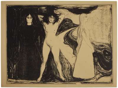 Das Weib (Woman) - Signed Print by Edvard Munch 1899 - MyArtBroker