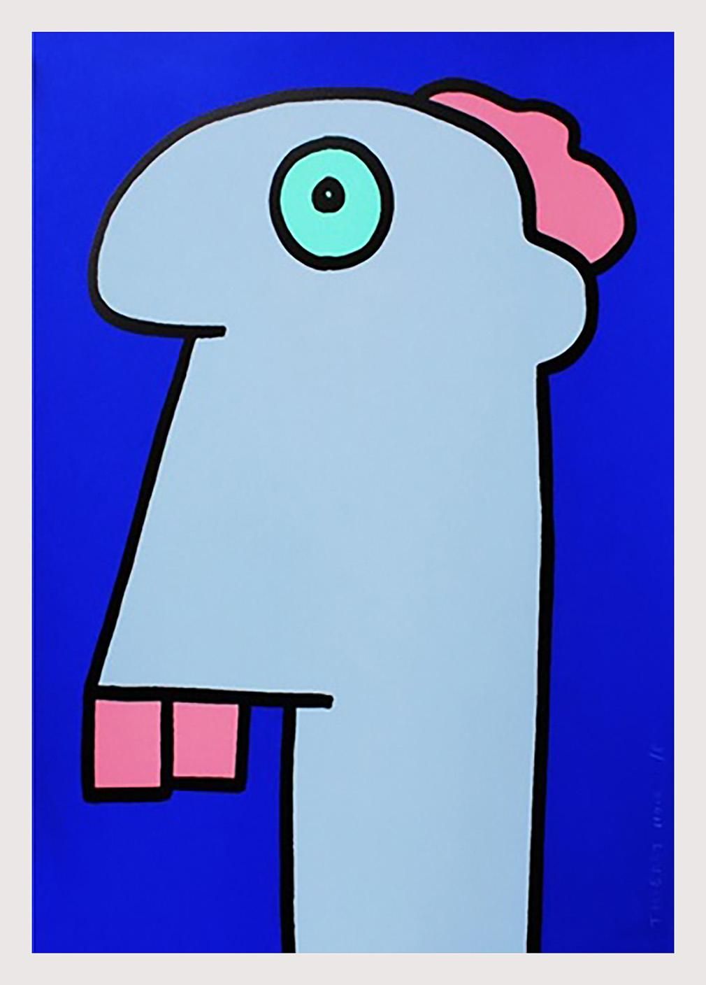 絵画 『Cold Lips!』 NORRY Thierry Noir Turkish Lips (Signed Print