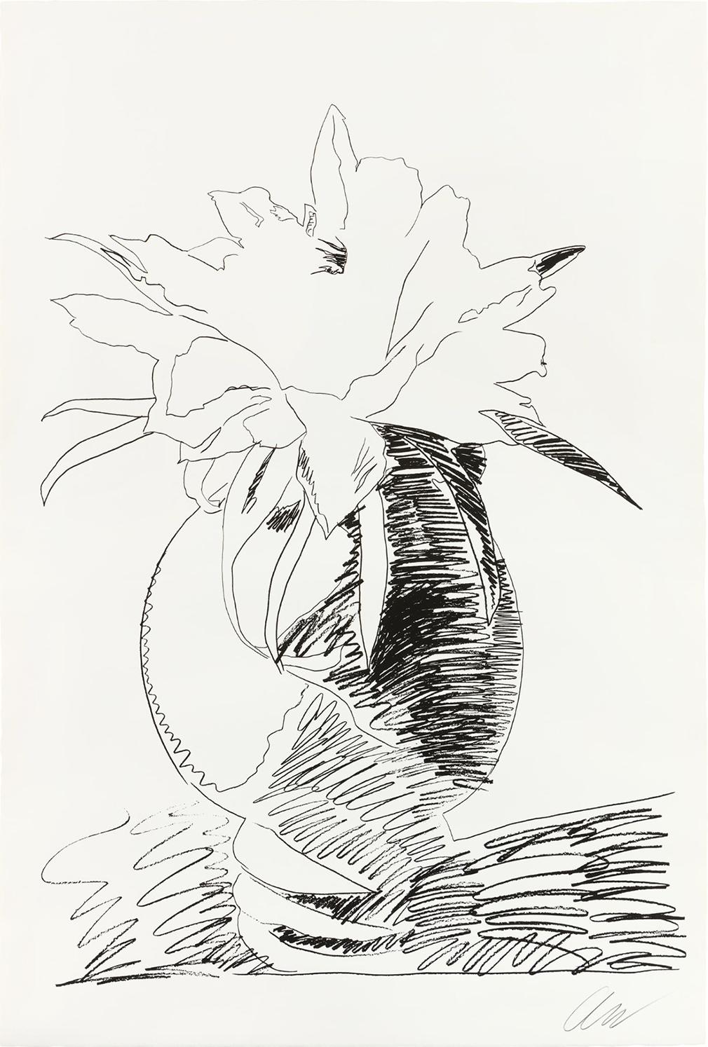Adam Lister Andy Warhol Flowersプリントアート Andy WARHOL - Flowers (F. & S. II.6)｜NEW AUCTION