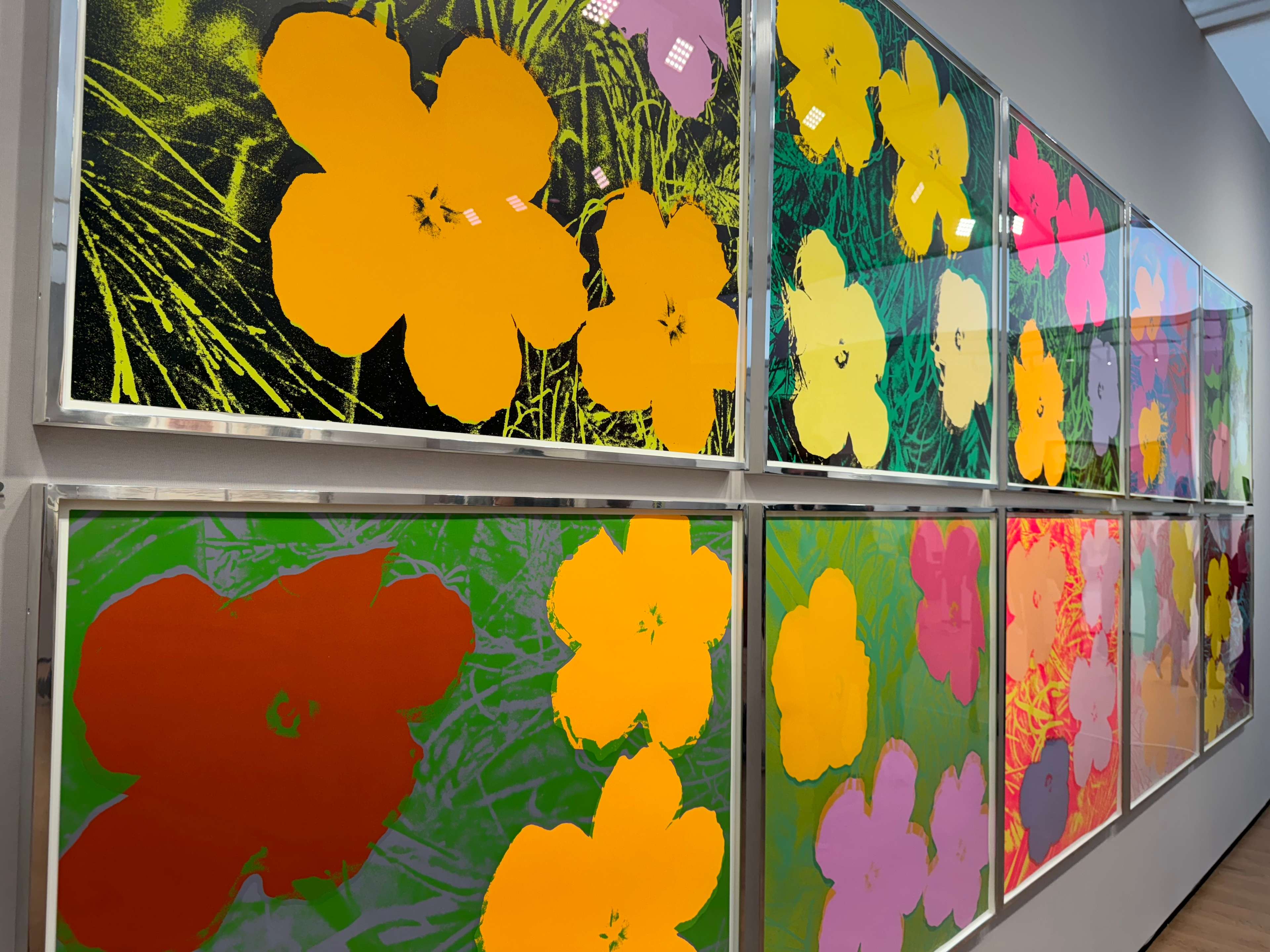 Flowers (complete set) by Andy Warhol