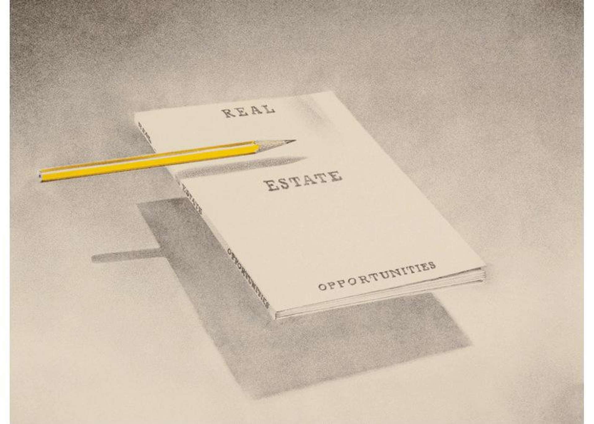 Real Estate Opportunities, Book Cover - Signed Print by Ed Ruscha 1970 - MyArtBroker