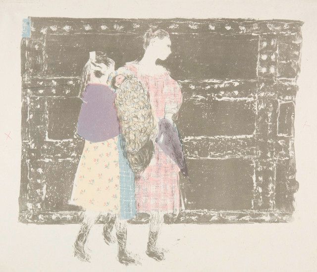 Edouard Vuillard Sur Le Pont De L'Europe (Unsigned Print) 1899