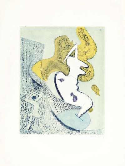 En Chair Et En Or II - Signed Print by Dorothea Tanning 1973 - MyArtBroker