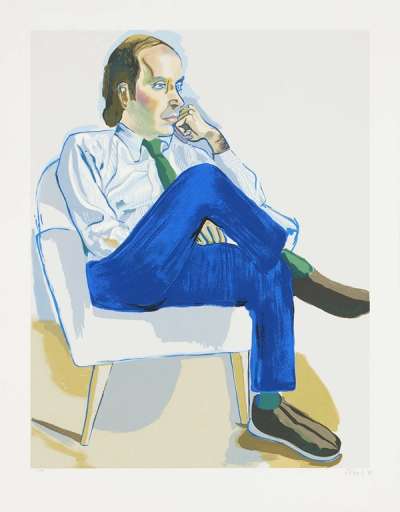 Portrait Of Hartley Stockton Neel - Signed Print by Alice Neel 1981 - MyArtBroker