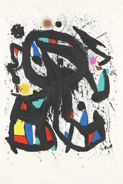 L'Etudiant - Signed Print by Joan Miró 1975 - MyArtBroker