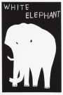 David Shrigley: White Elephant - Signed Print