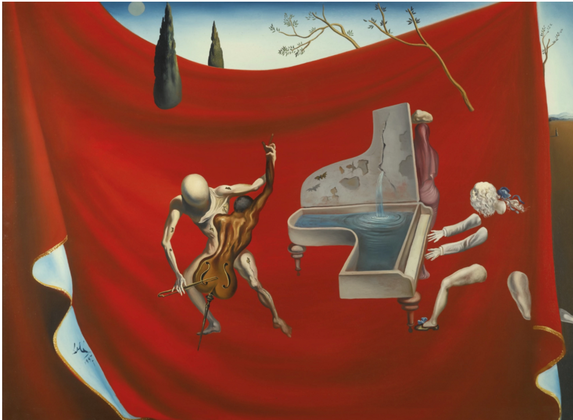 La Musique by Salvador Dalí