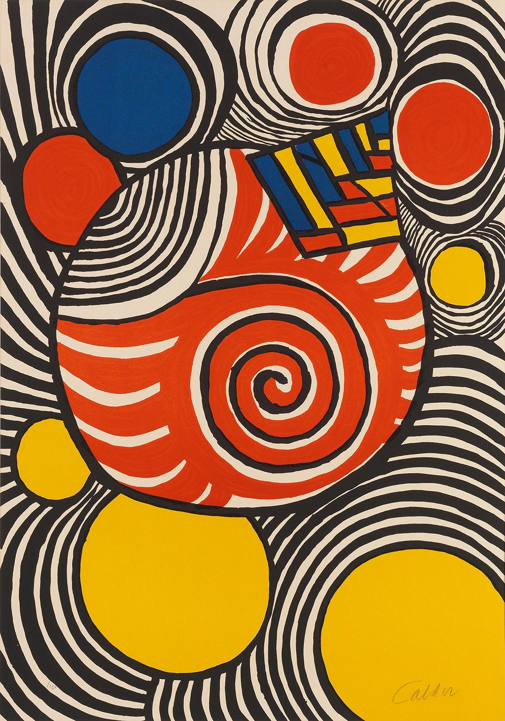 Alexander Calder Clown (Signed Print) 1976 | MyArtBroker