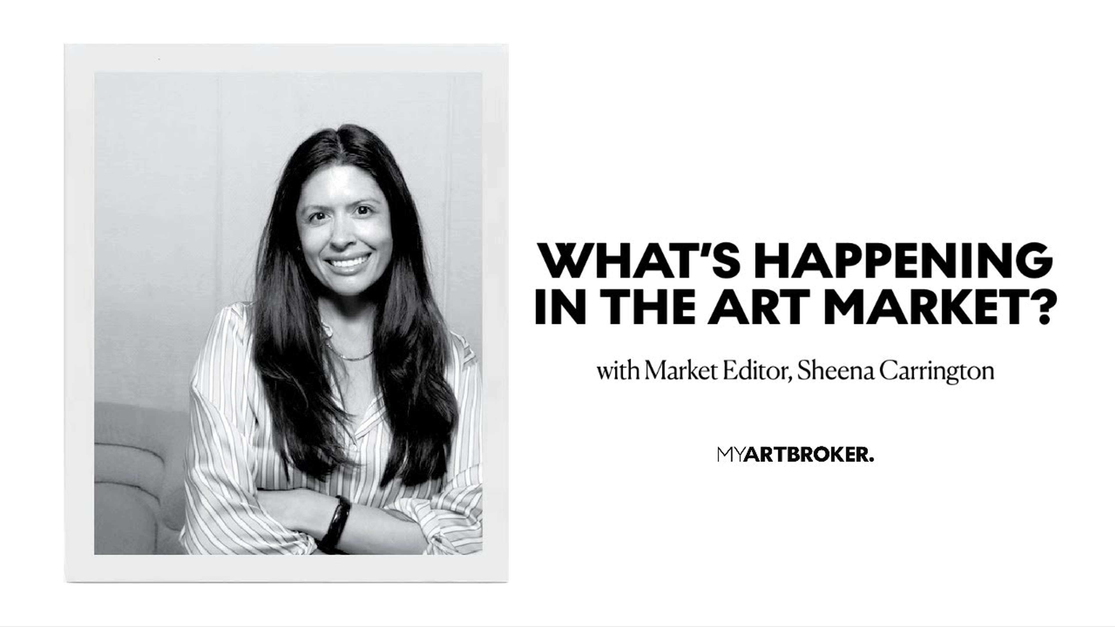 What's Happening in the Art Market Right Now?