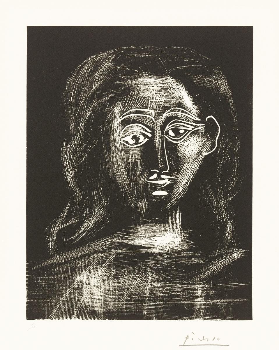 PABLO PICASSO【Faune devoilant une Femme】 Pablo Picasso Faune Dévoilant Une Femme (Signed Print) 1939