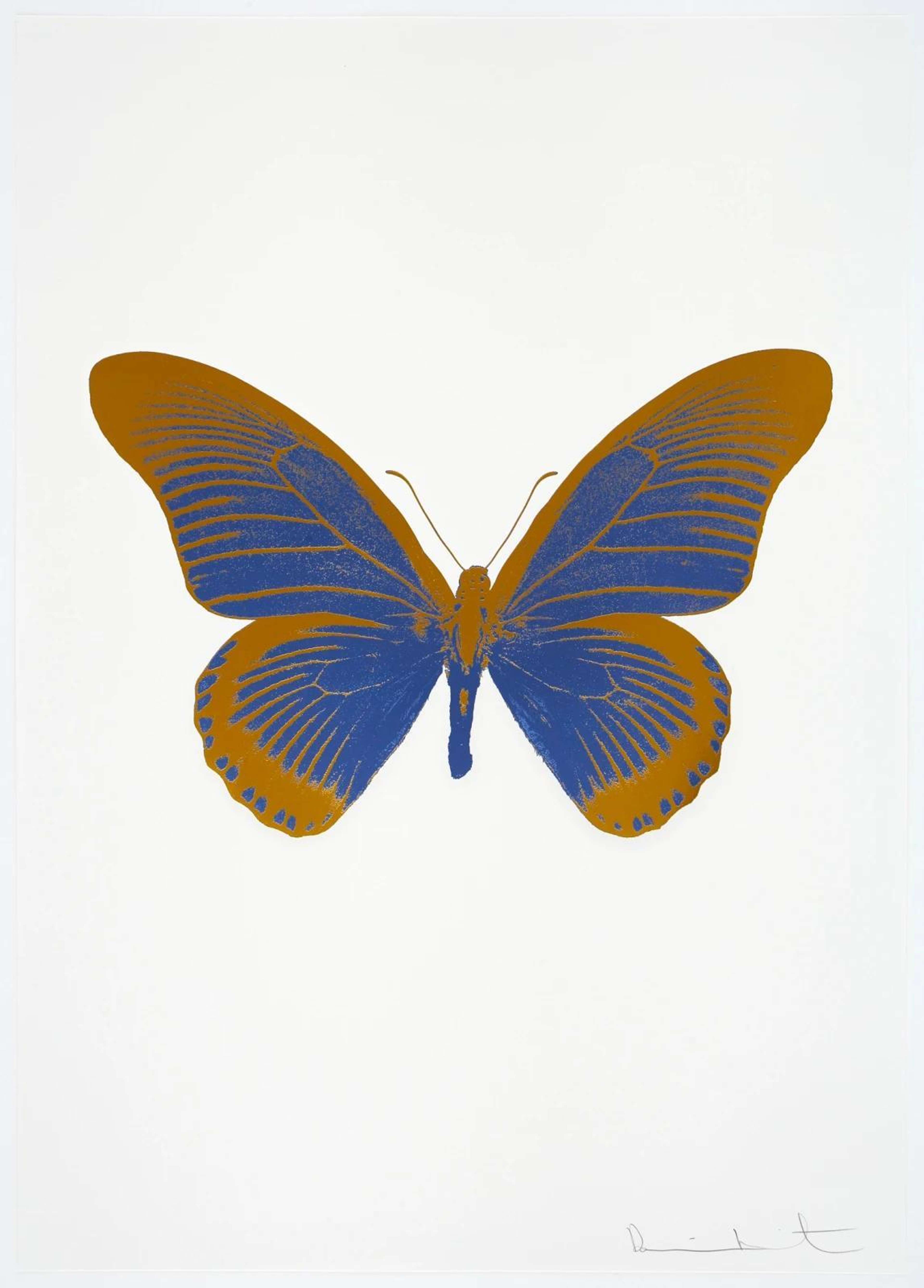 The Souls IV (frost blue, paradise copper) - Signed Print by Damien Hirst 2010 - MyArtBroker