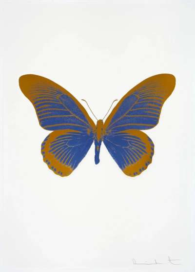 The Souls IV (frost blue, paradise copper) - Signed Print by Damien Hirst 2010 - MyArtBroker