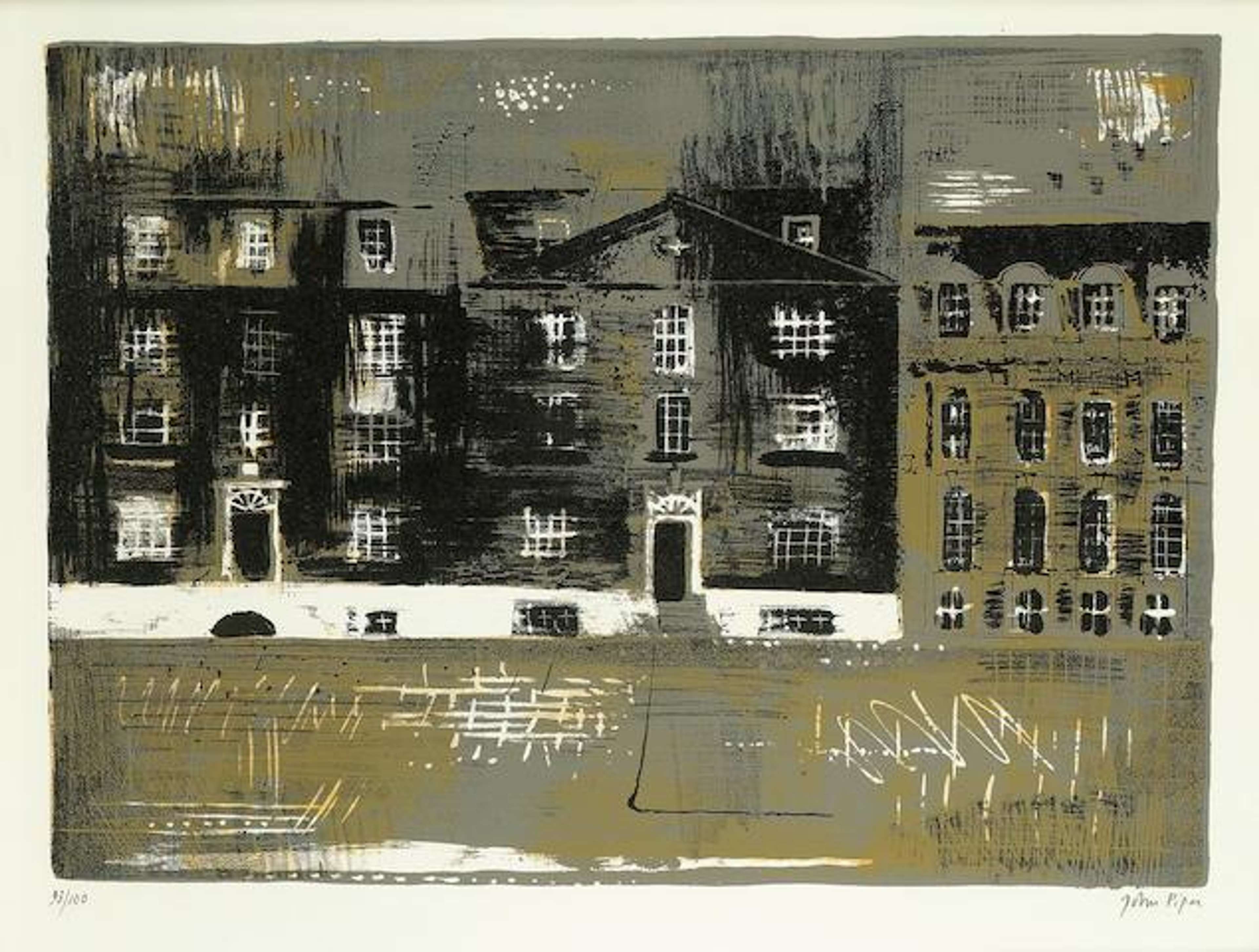 Westminster School II - Signed Print by John Piper 1961 - MyArtBroker