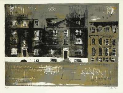 Westminster School II - Signed Print by John Piper 1961 - MyArtBroker