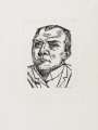 Max Beckmann: Selbstbildnis (Self-Portrait) - Signed Print