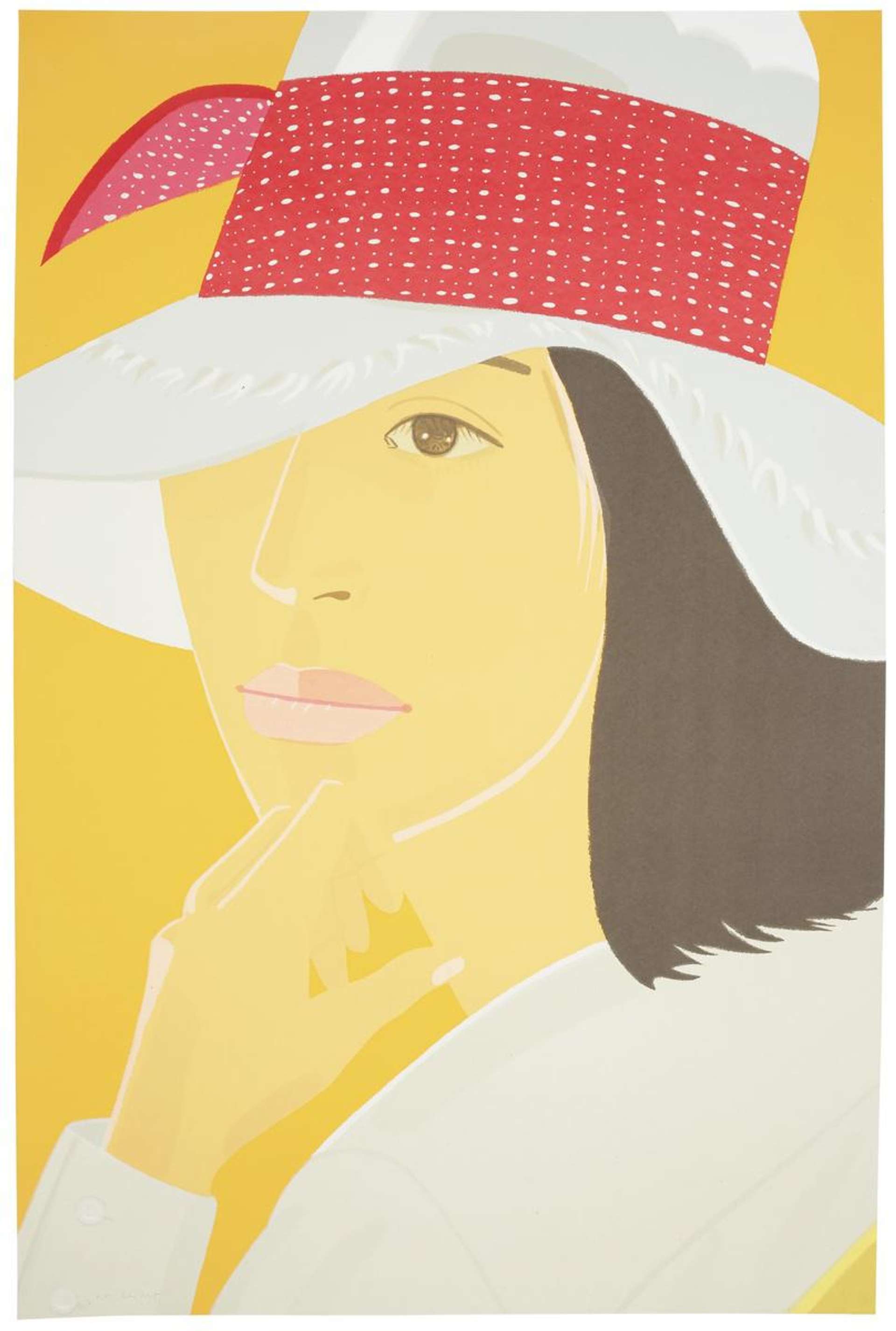 Alex Katz: The Red Band - Signed Print