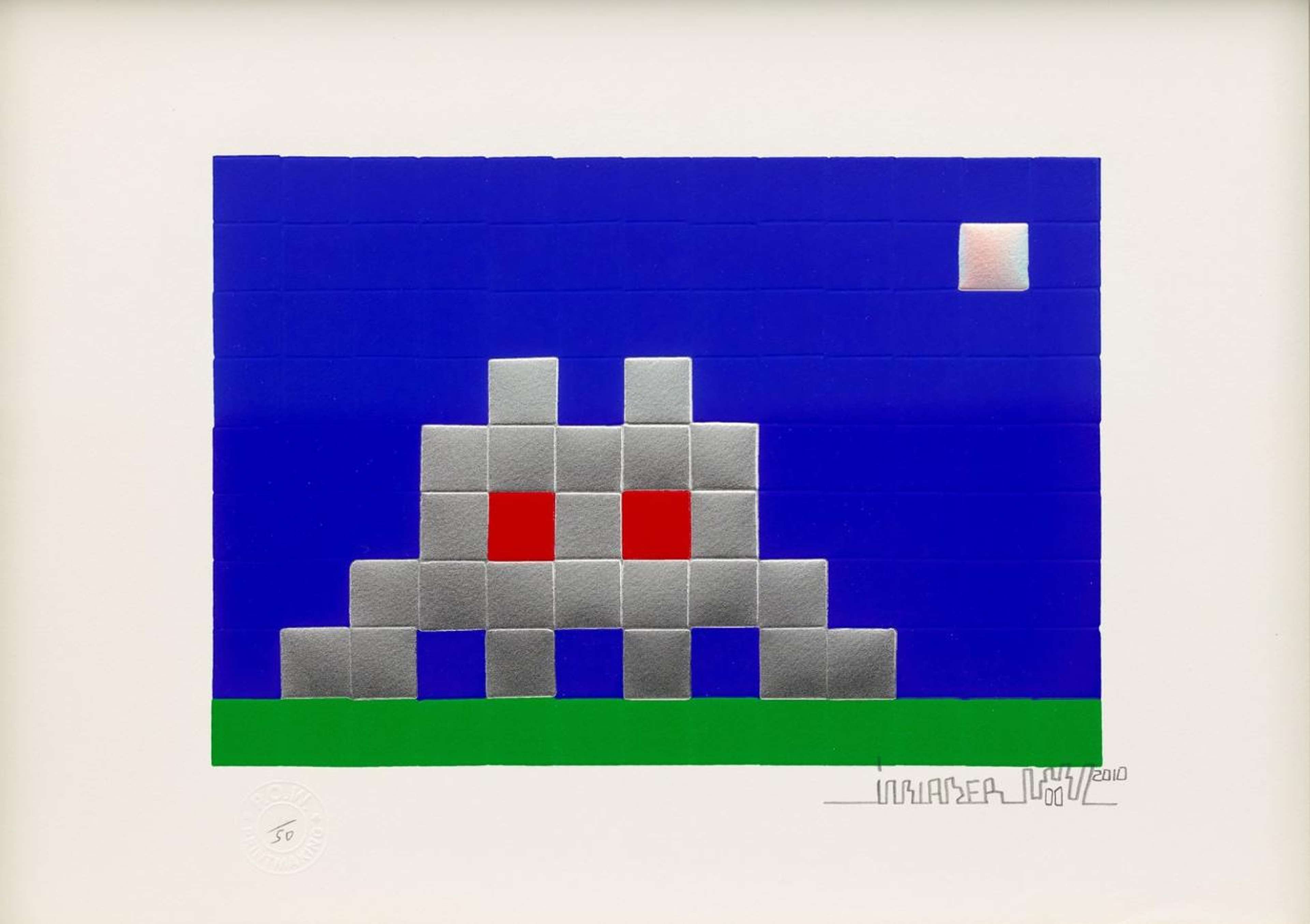 Home Earth - Signed Print by Invader 2010 - MyArtBroker