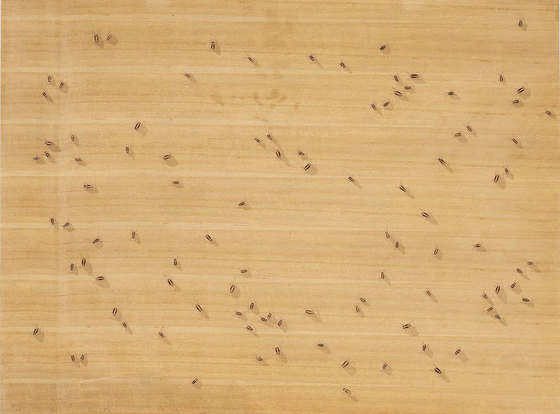 Cockroaches - Signed Print by Ed Ruscha 1972 - MyArtBroker