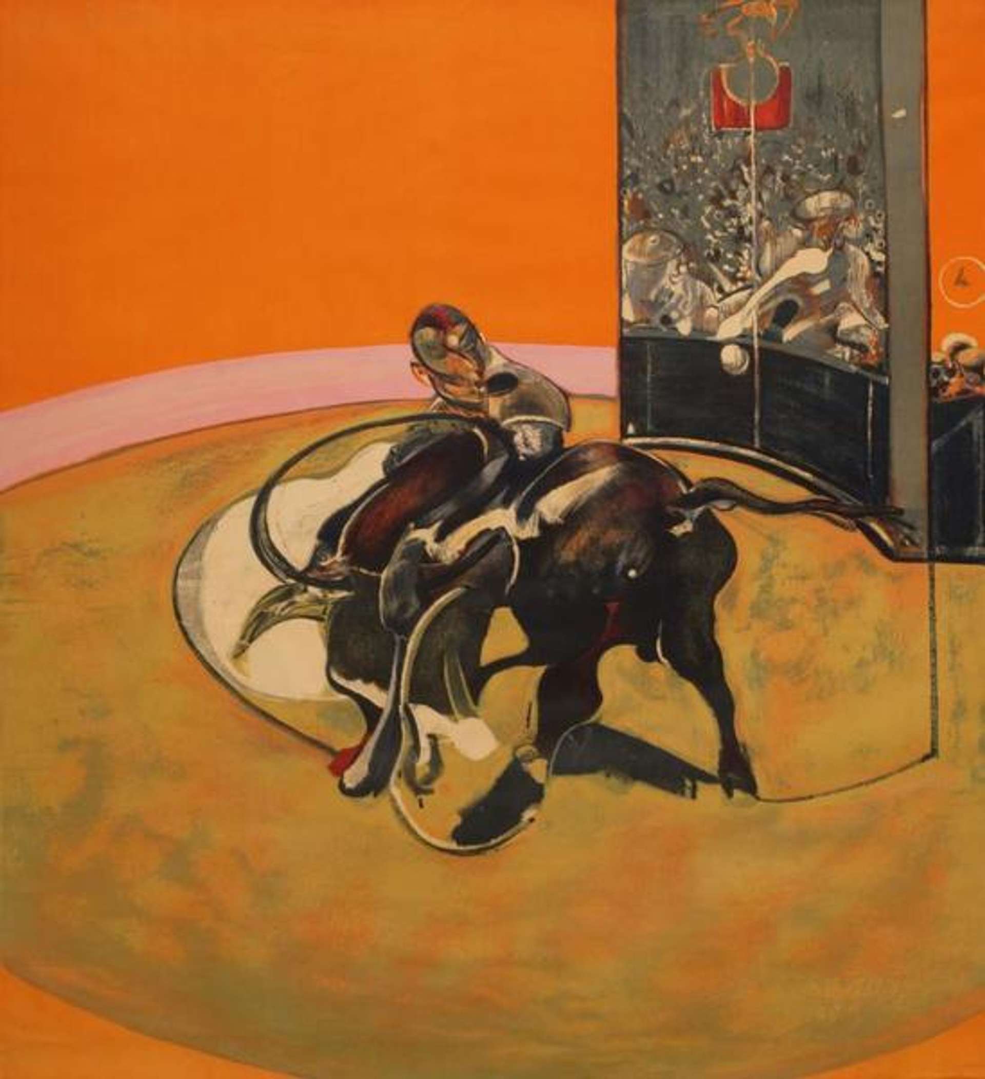 Francis Bacon: Study For Bullfight (left panel) - Signed Print