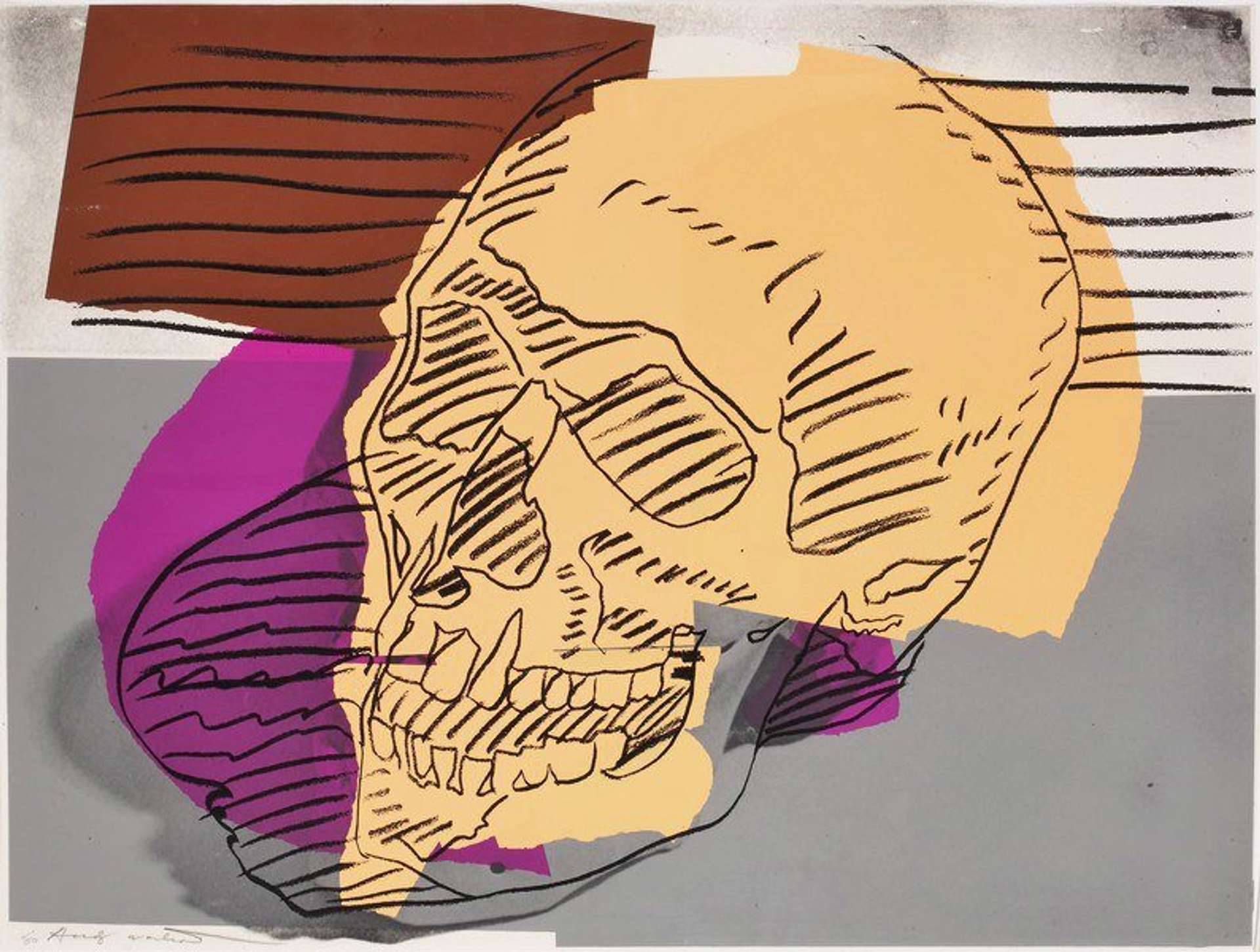 Skull (F. & S. II.157) by Andy Warhol
