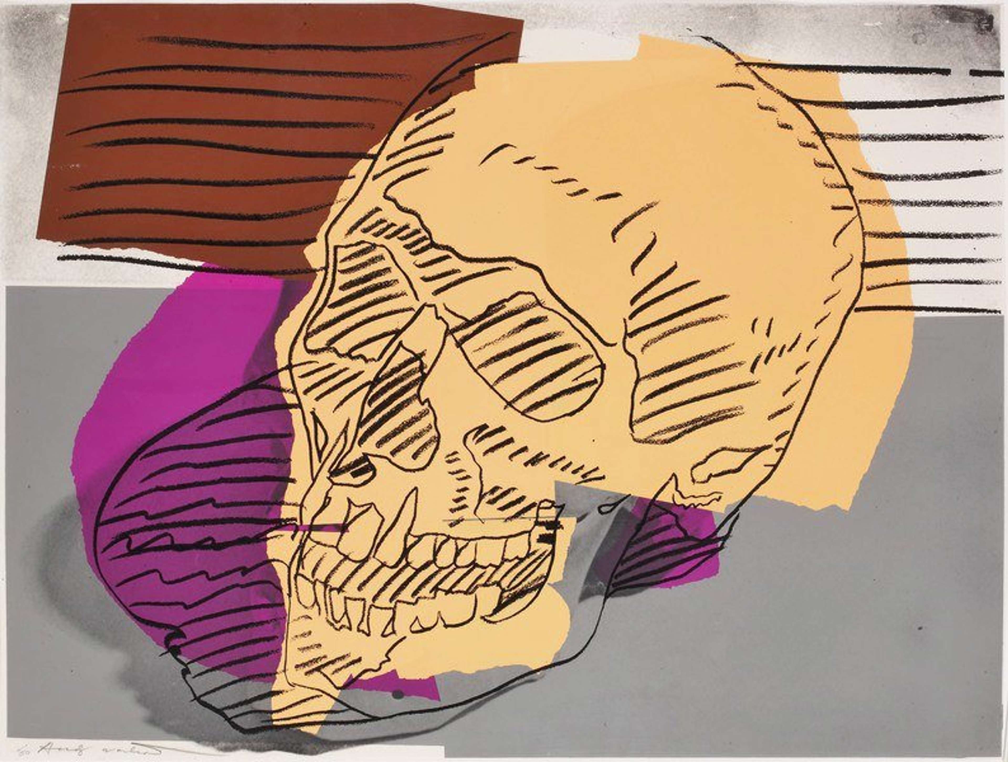 Skull (F. & S. II.157) by Andy Warhol