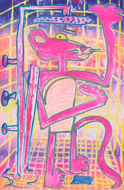 Shower Power - Signed Print by Katherine Bhernhardt 2023 - MyArtBroker