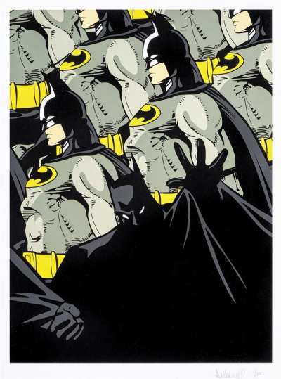 Batman - Signed Print by Jerkface 2016 - MyArtBroker