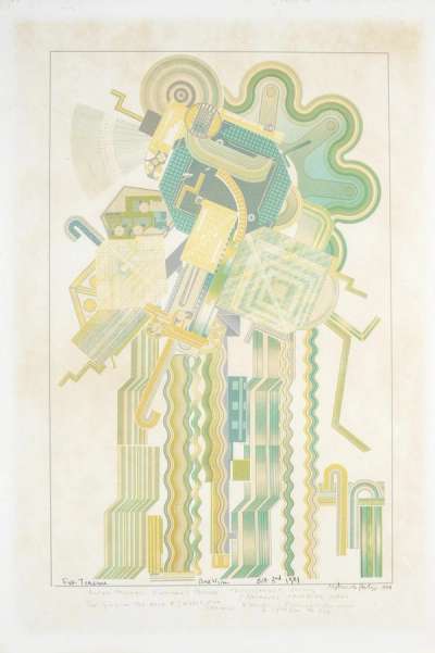 Calcium Light Night 4 - Signed Print by Eduardo Paolozzi 1977 - MyArtBroker