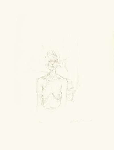 Buste - Signed Print by Alberto Giacometti 1960 - MyArtBroker