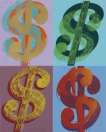 Dollar Sign Quad (F. & S. II.283) - Signed Print