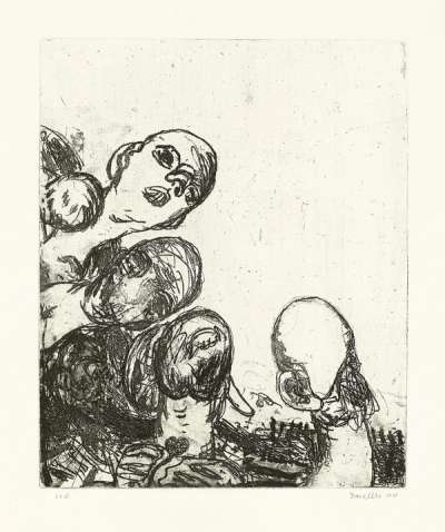 Oberon - Signed Print by Georg Baselitz 1964 - MyArtBroker