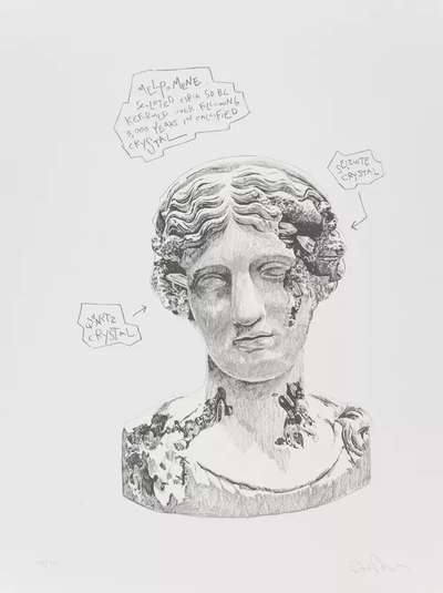 Melpomene - Signed Print by Daniel Arsham 2020 - MyArtBroker