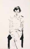 Gregory Thinking Of Henry - Signed Print