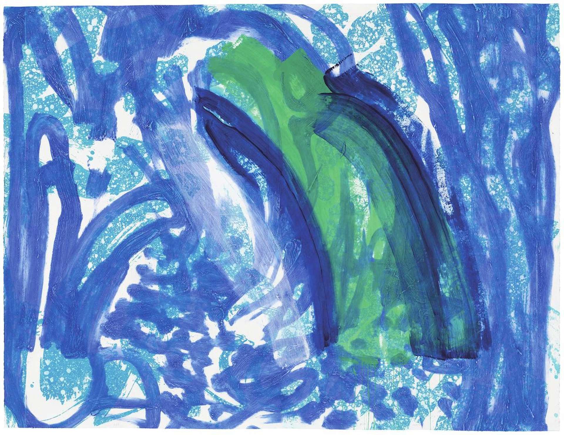 Howard Hodgkin: Into the Woods, Spring - Signed Print
