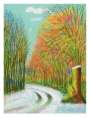 David Hockney: The Arrival Of Spring In Woldgate East Yorkshire 8th January 2011 - Signed Print