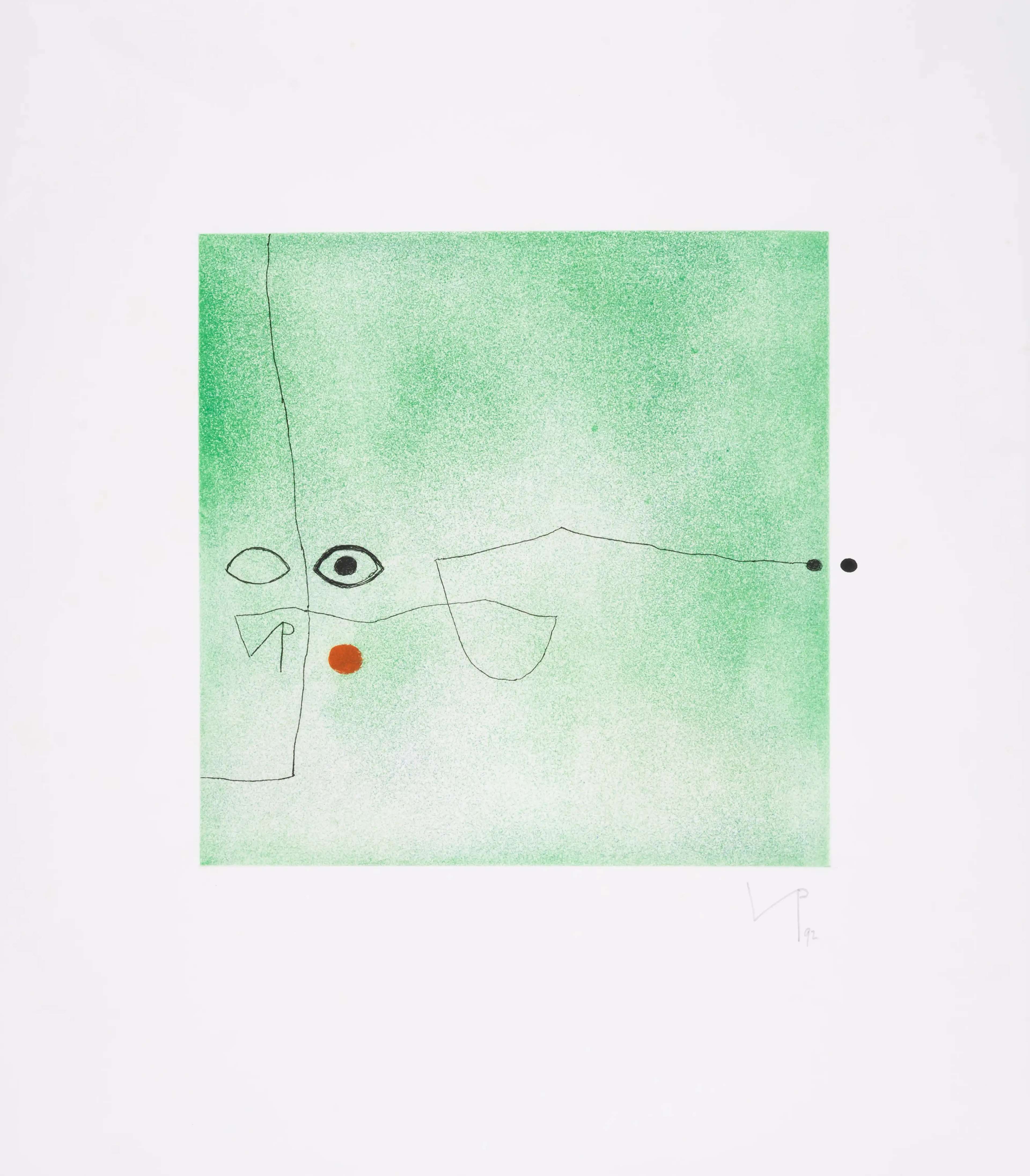 Images On The Wall C - Signed Print by Victor Pasmore 1992 - MyArtBroker